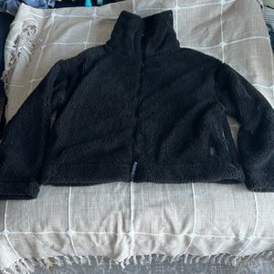 Free People Sherpa Black jacket